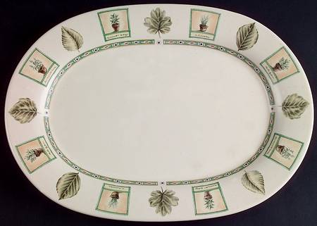 Naturewood 14" Oval Serving Platter