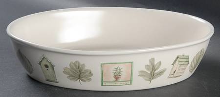 Naturewood 10" Oval Baker by Pfaltzgraff