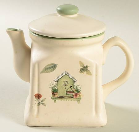 Naturewood Tall Teapot Votive Candleholder