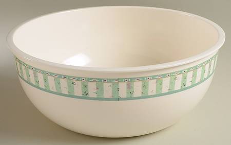 Naturewood 11" Large Melamine Salad Serving Bowl