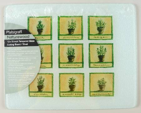 Naturewood Rectangular Glassware Cutting Board