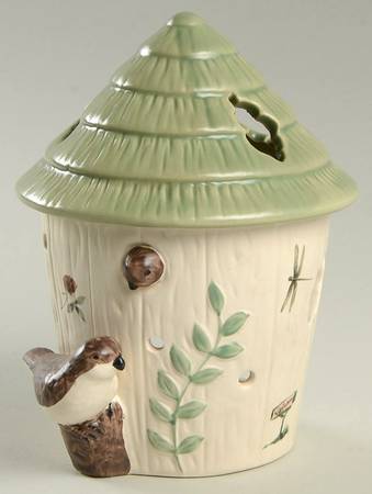 Naturewood Figural Tea Light Candleholder by Pfaltzgraff