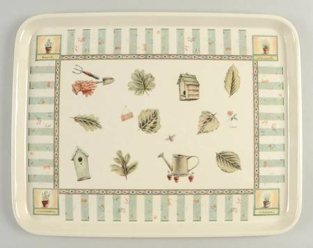 Naturewood 17" Rectangular Melamine Tray by Pfaltzgraff