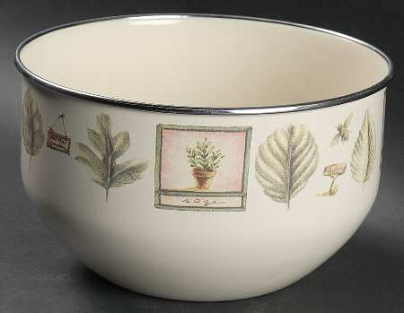 Naturewood 7 3/4" Metal Bowl