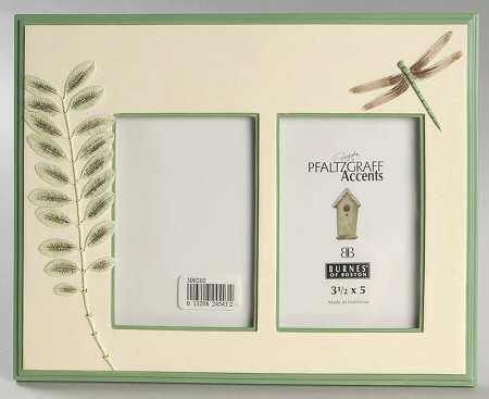 Naturewood Double Frame Holds 3 1/2" X 5"