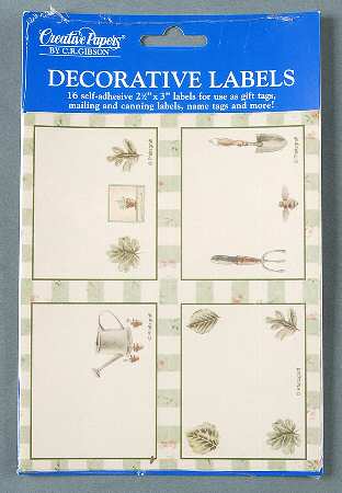 Naturewood Peel & Stick Goodie Gift Labels