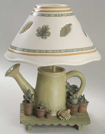 Naturewood Votive Lamp & Shade