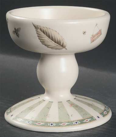 Naturewood Pedestal Candlestick