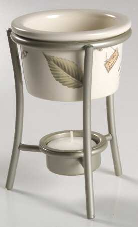 Naturewood Butter Warmer with Metal Stand