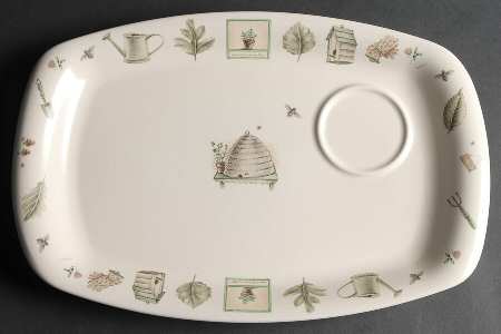Naturewood 16" Rectangular Barbeque Platter by Pfaltzgraff