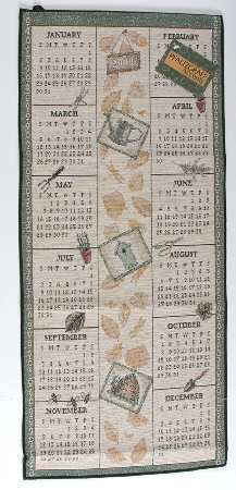 Naturewood 2000 Hanging Tapestry Calendar