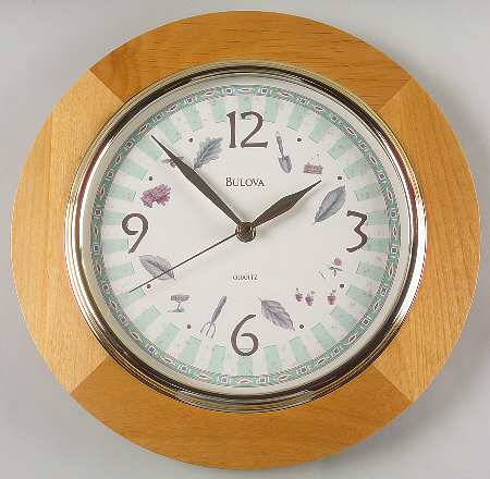 Naturewood Hanging Wall Clock