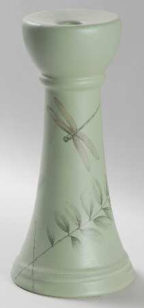 Naturewood 8" Tall Candlestick by Pfaltzgraff