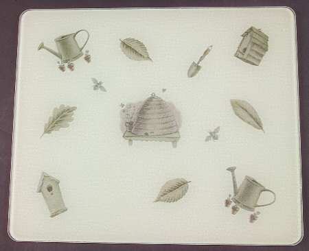 Naturewood Rectangular Glassware Cutting Board by Pfaltzgraff