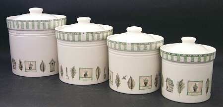 Naturewood (4 Piece) Canister Set (Box Set)