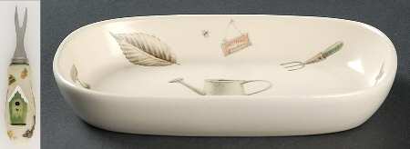 Naturewood Hors d'Oeuvre Set (Tray and Fork)