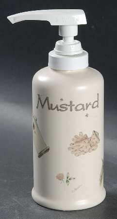 Naturewood Mustard Dispenser by Pfaltzgraff
