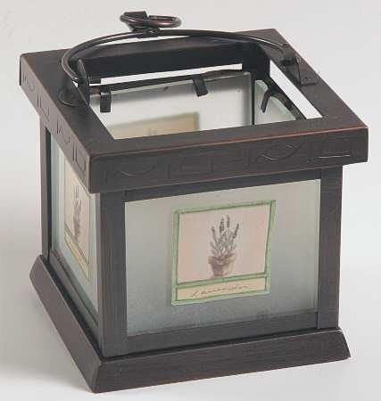 Naturewood Hanging Frosted Votive Lantern