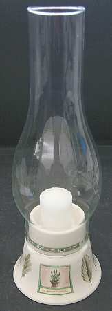 Naturewood Hurricane Lamp & Globe