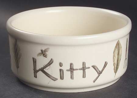 Naturewood Kitty Pet Bowl