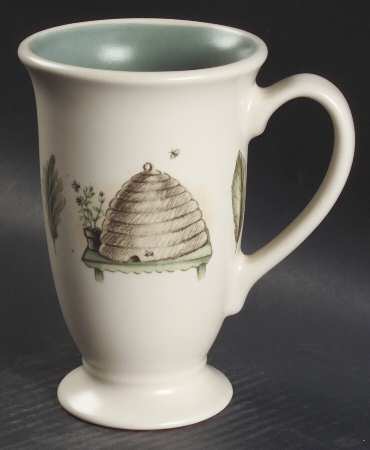 Naturewood Footed Latte Mug by Pfaltzgraff