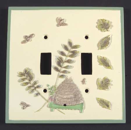 Naturewood Double Light Switch Cover