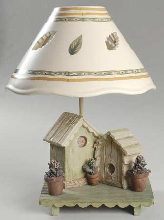 Naturewood Votive Lamp & Shade