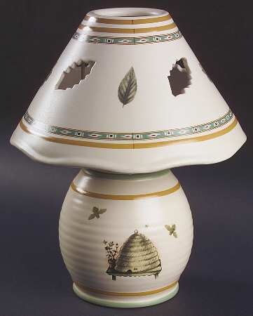 Naturewood Votive Lamp & Shade
