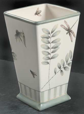 Naturewood 8" Square Vase