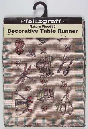 Naturewood 13" X 72" Tapestry Table Runner by Pfaltzgraff