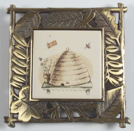 Naturewood Metal Frame Square Trivet by Pfaltzgraff