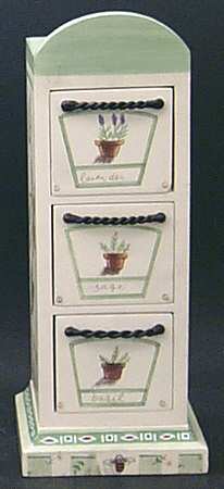 Naturewood Wood Spice Drawer (3 Spices)