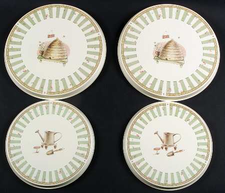 Naturewood (Set/4) Tin Stove Covers-2 8" & 2 10" Round Covers