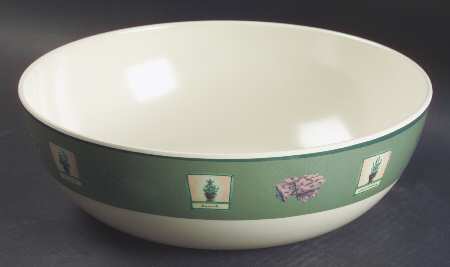 Naturewood 11" Large Melamine Salad Serving Bowl