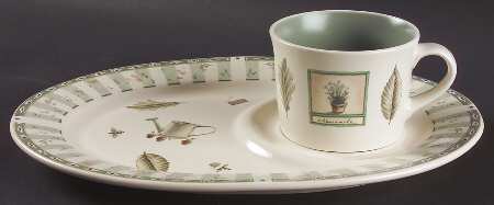 Naturewood Snack Plate & Cup Set