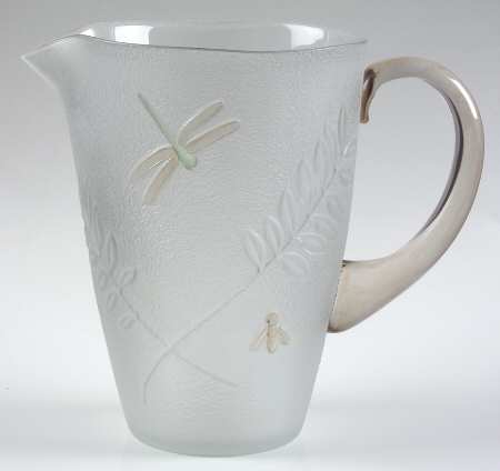 Naturewood 64 Oz Glassware Frosted Pitcher