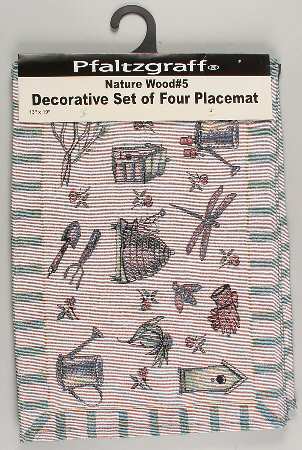 Naturewood Tapestry Placemat - Set of 4