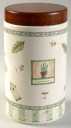 Naturewood Small Cylinder Canister & Wood Lid