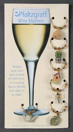 Naturewood Wine Markers (Box Set of 6)