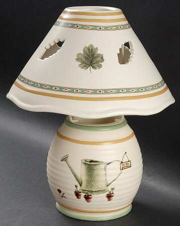 Naturewood Votive Lamp & Shade