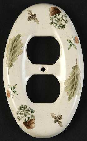 Naturewood Double Electrical Outlet Cover by Pfaltzgraff