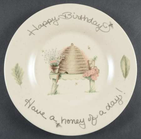 Naturewood Happy Birthday Plate