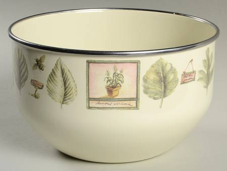 Naturewood 8" Metal Mixing Bowl