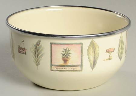 Naturewood 6" Metal Mixing Bowl
