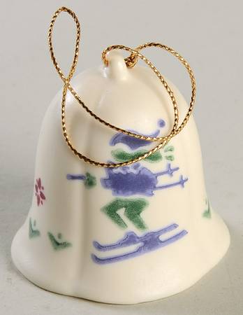 Nordic Christmas Bell Ornament