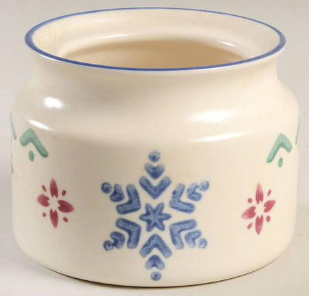 Nordic Christmas Sugar Bowl No Lid