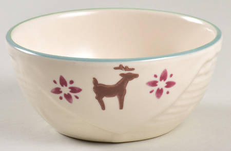 Nordic Christmas Small Basket Bowl by Pfaltzgraff