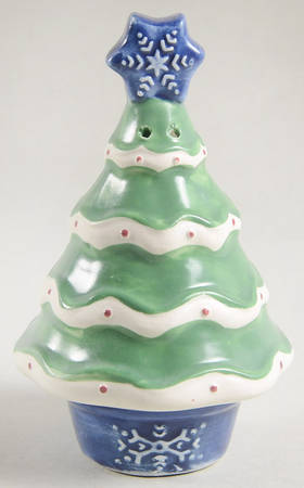Nordic Christmas Sculpted Salt Shaker