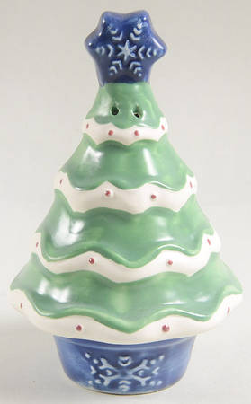 Nordic Christmas Sculpted Pepper Shaker