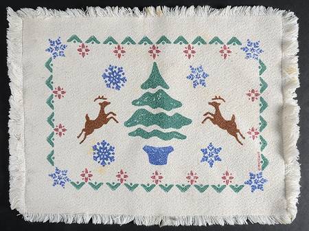 Nordic Christmas Cloth Placemat